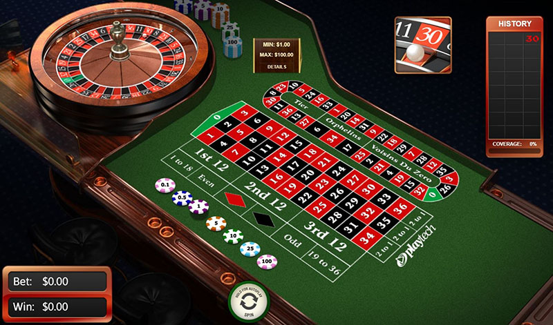 tìm hiểu cấu trúc bánh xe và bàn roulette